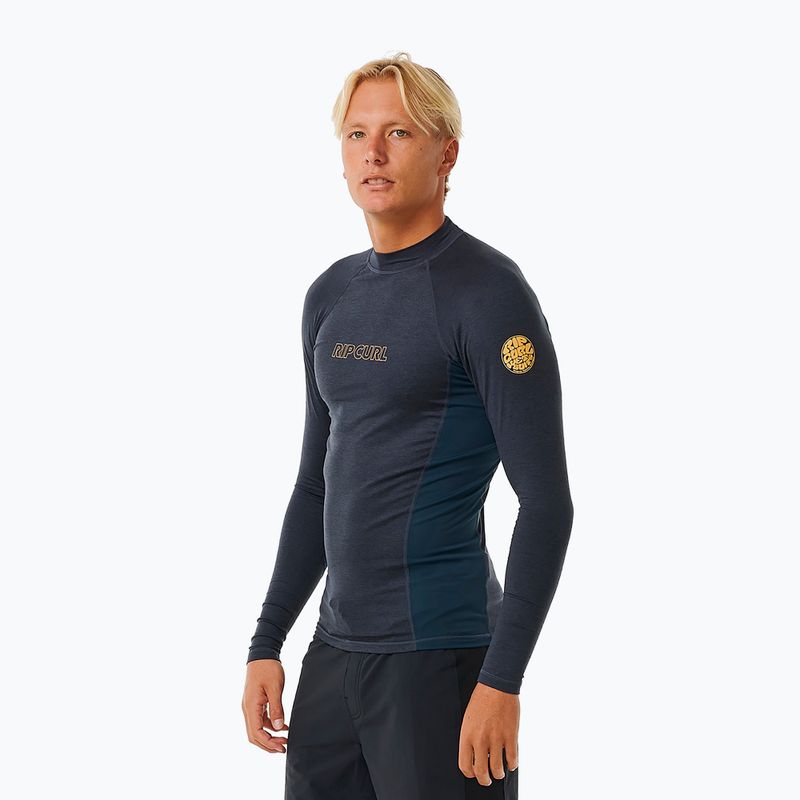 Мъжки бански с дълъг ръкав Rip Curl Dawn Patrol UPF Performance navy marle 4