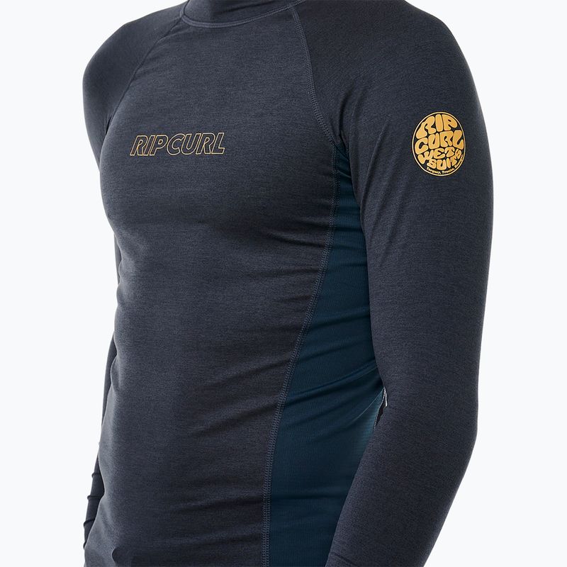 Мъжки бански с дълъг ръкав Rip Curl Dawn Patrol UPF Performance navy marle 5