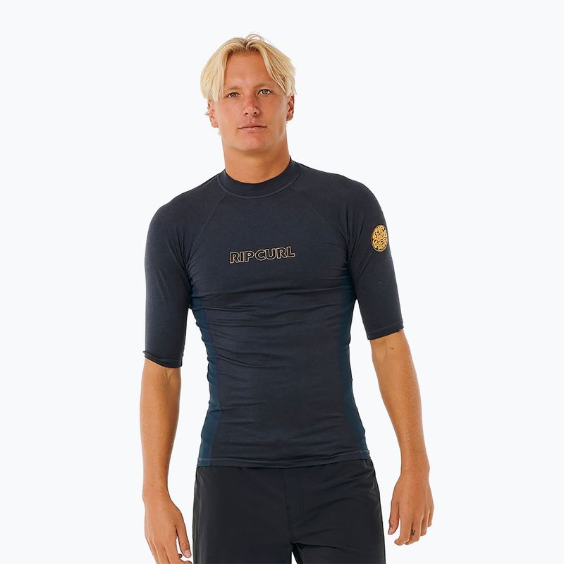 Rip Curl Dawn Patrol UPF Performance мъжка плувна блуза тъмночервена