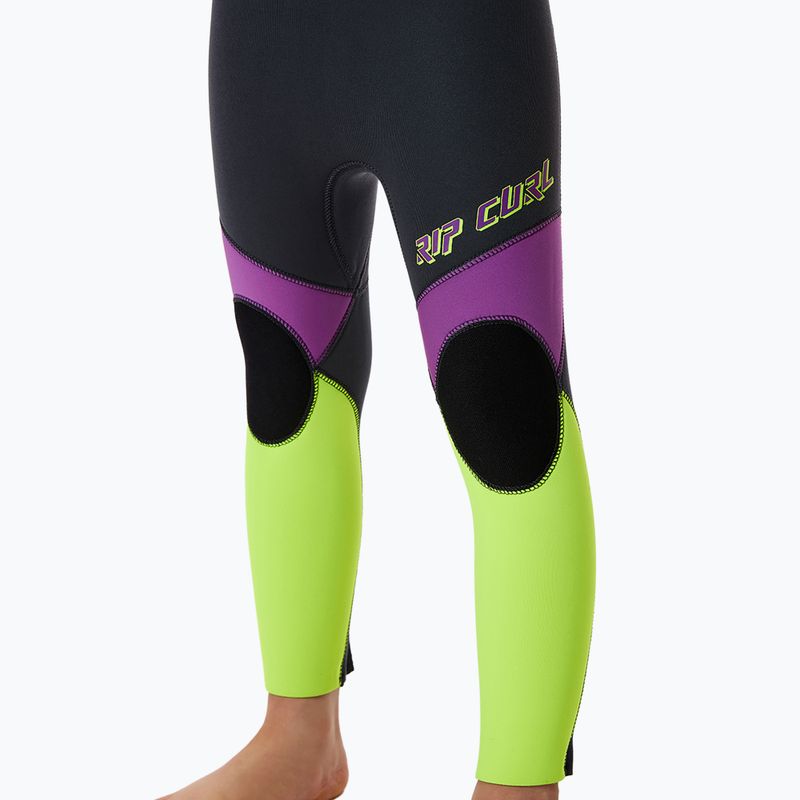 Детски неопренов костюм за плуване Rip Curl Groms Omega 3/2 Back Zip purple 5