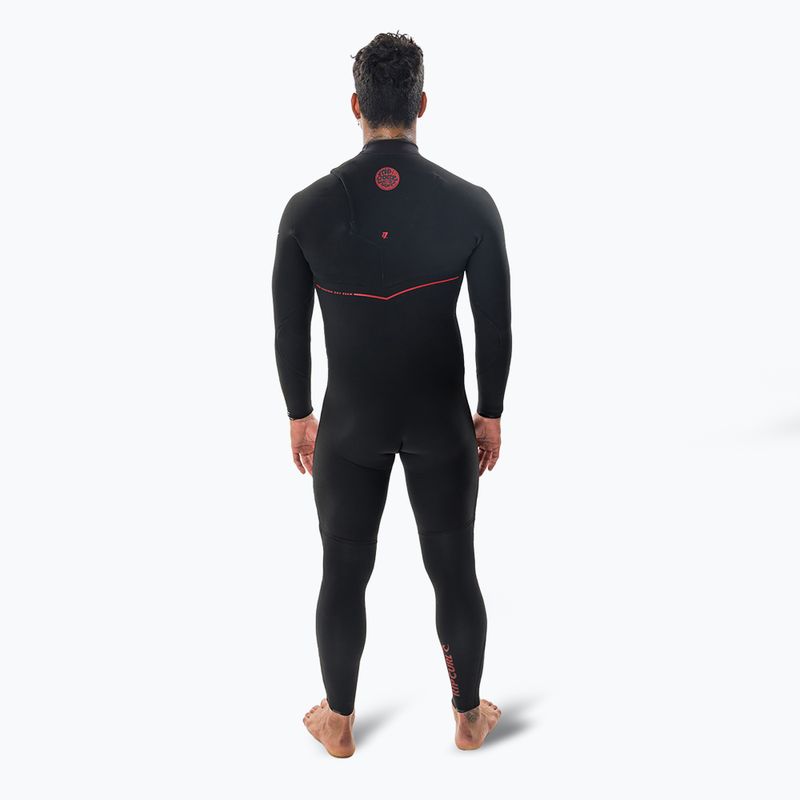 Rip Curl Flashbomb Fusion 4/3 mm Zip Free мъжка пяна за плуване black 2