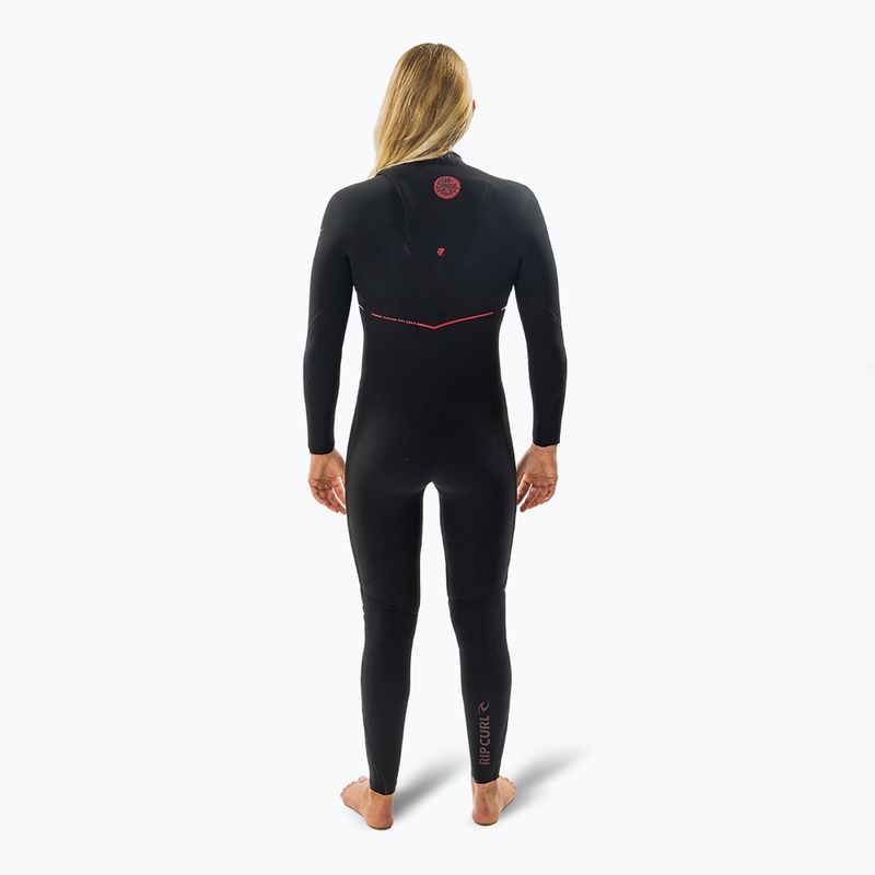 Дамска пяна за плуване Rip Curl Flashbomb Fusion 3/2 mm Zip Free Black 2