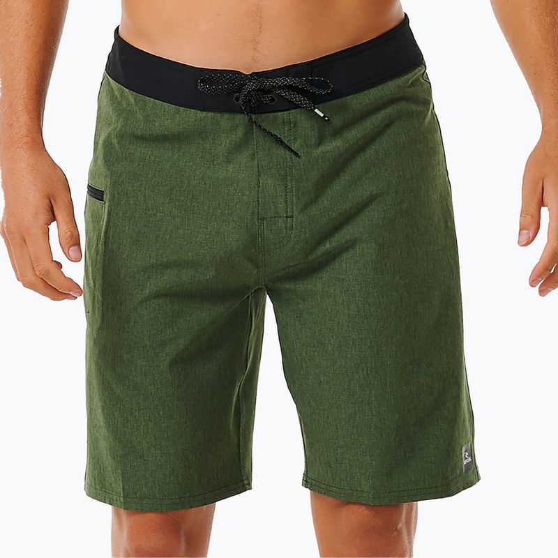 Мъжки къси панталони за плуване Rip Curl Mirage Core dark olive