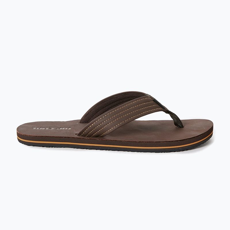 Мъжки джапанки Rip Curl Revival Leather Open Toe brown 9