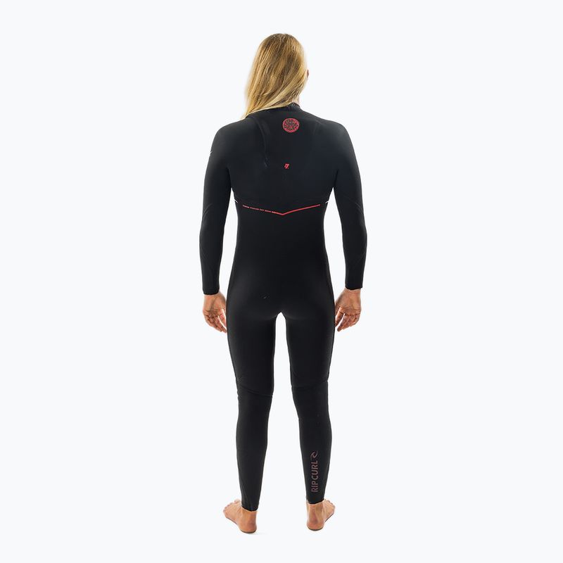 Дамски неопренов костюм за плуване Rip Curl Flashbomb Fusion 5/3 mm Zip Free black 2