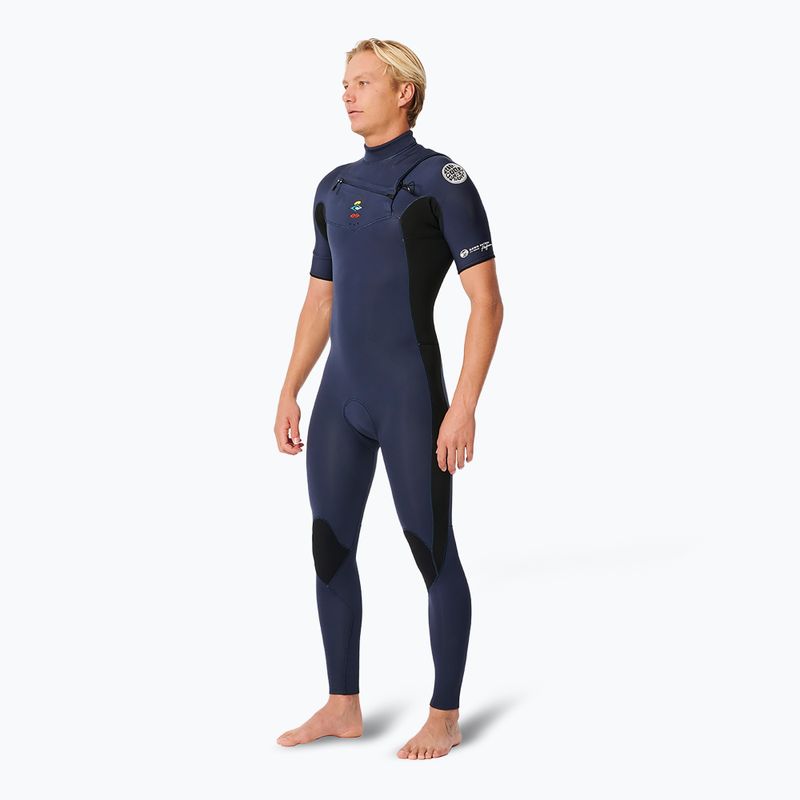Rip Curl Dawn Patrol Performance 2/2 mm Chest Zip dark navy мъжка пяна за плуване 3