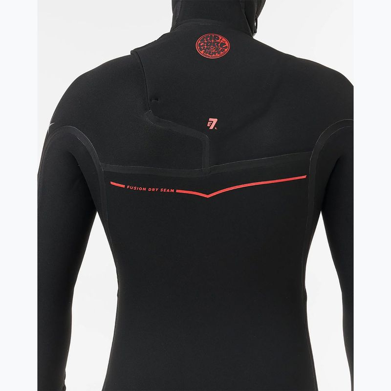 Мъжки неопренов костюм за плуване Rip Curl Flashbomb Fusion 5/3 mm Zip Free black 5
