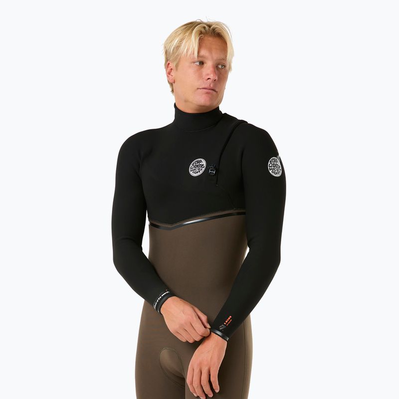 Мъжки хидрокостюм Rip Curl E Bomb 4/3 mm Zip Free deep rock 4