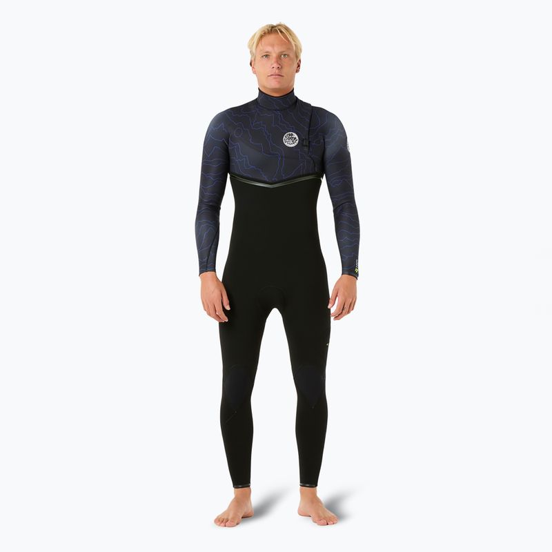 Rip Curl E Bomb 4/3 mm Zip Free мъжки скафандър Wild Berry