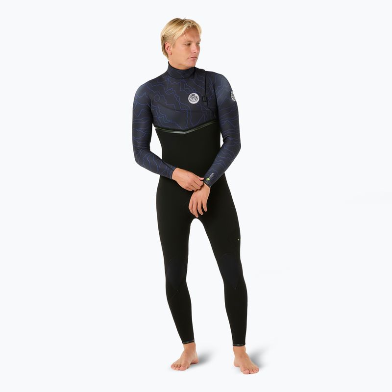 Rip Curl E Bomb 4/3 mm Zip Free мъжки скафандър Wild Berry 3