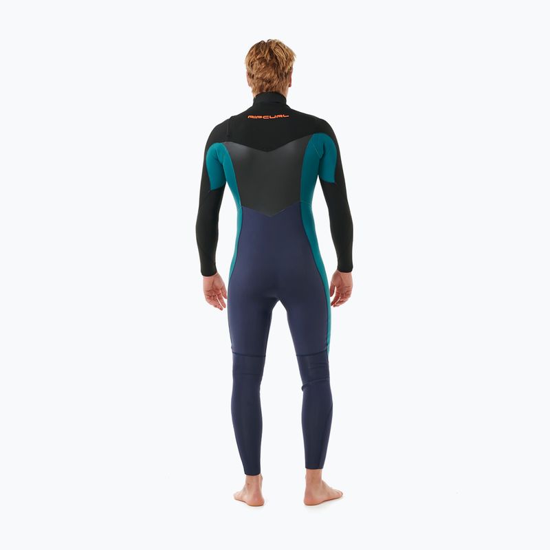 Мъжки неопренов костюм за плуване Rip Curl Dawn Patrol 4/3mm Chest Zip purple night 2
