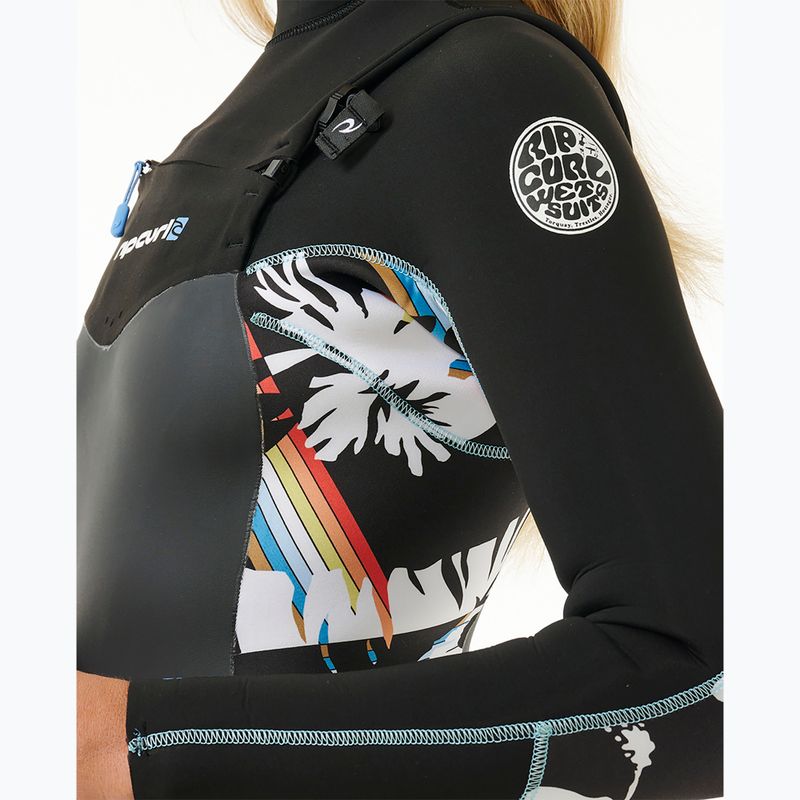 Дамска плувна пяна Rip Curl Dawn Patrol 3/2 mm Chest Zip black/black/multi 6