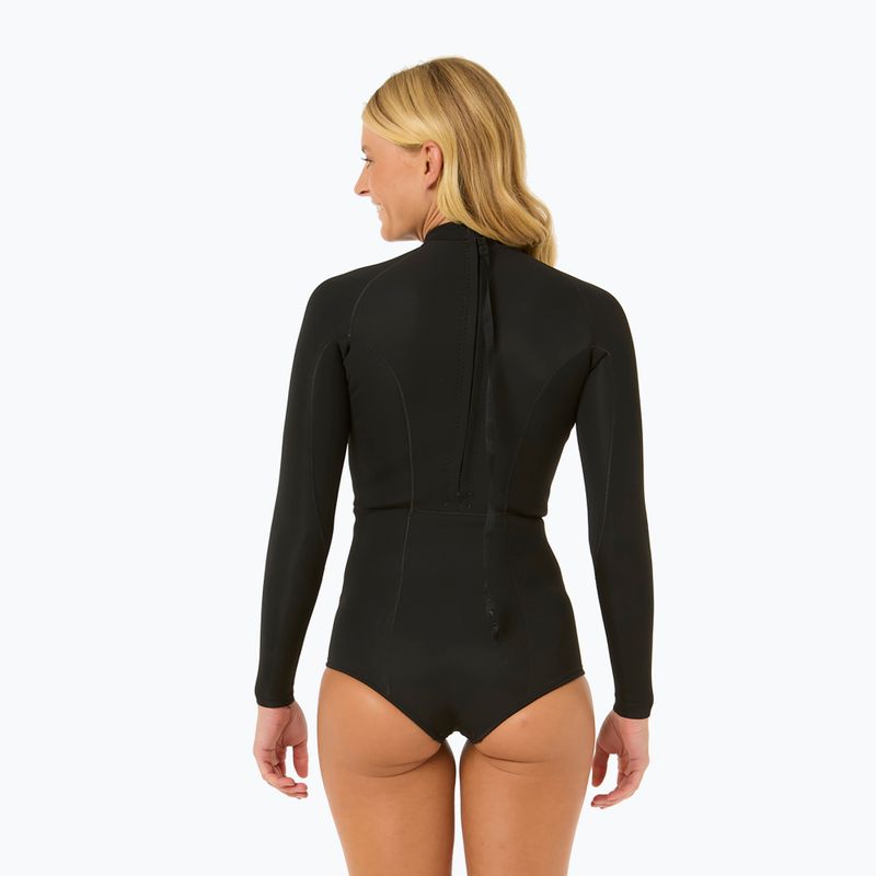Дамски неопренов костюм за плуване Rip Curl G-Bomb 1,5 mm Back Zip B/Leg Springsuit black 3