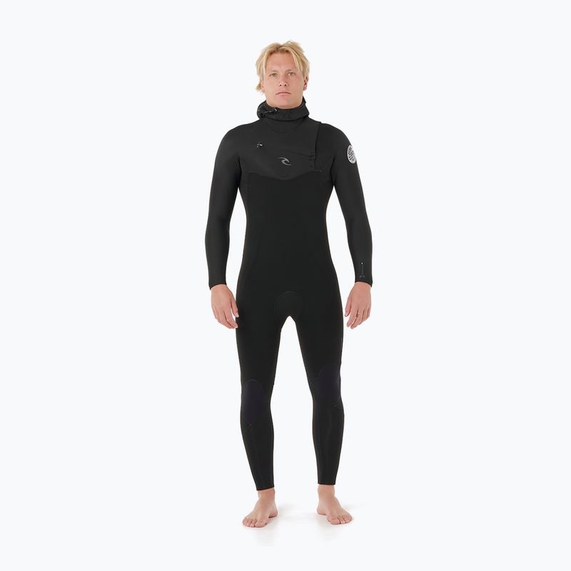 Мъжки неопреннов костюм за плуване Rip Curl Dawn Patrol Cz Hood 5/4 mm black 2