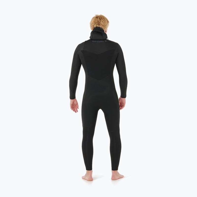 Мъжки неопреннов костюм за плуване Rip Curl Dawn Patrol Cz Hood 5/4 mm black 3