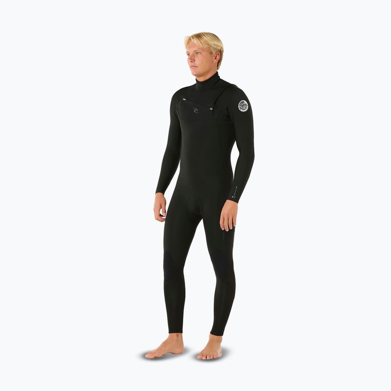 Мъжки неопренов костюм за плуване Rip Curl Dawn Patrol 3/2 mm Chest Zip black 3