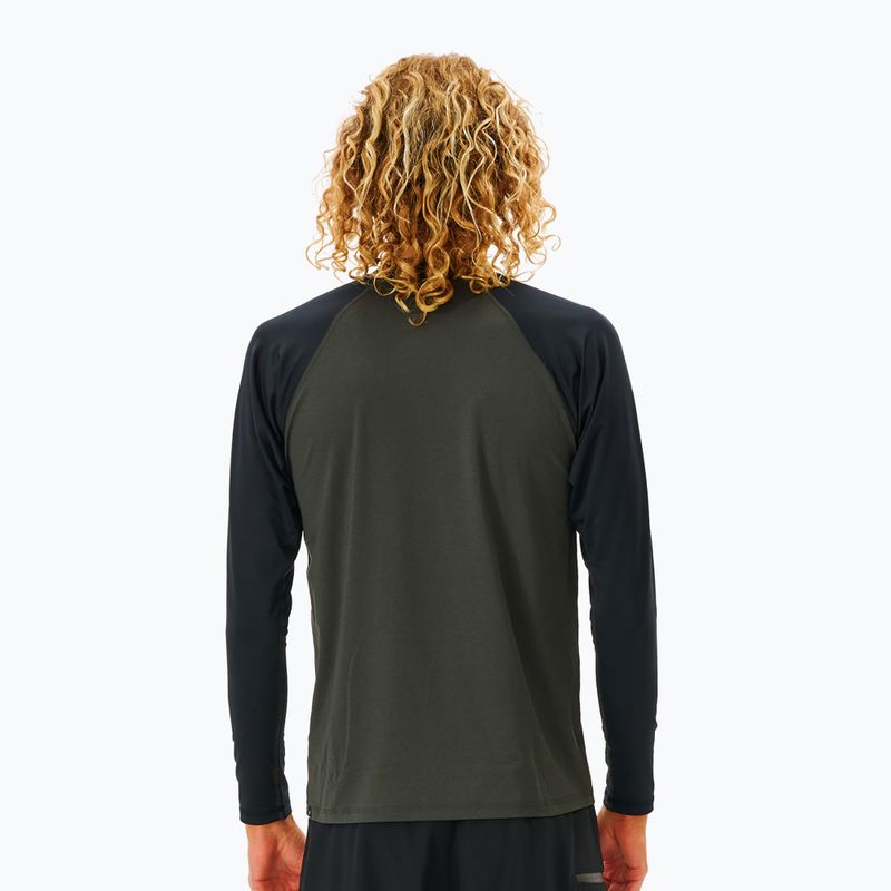Rip Curl Shockwaves мъжка тениска за плуване 3442 сива 12MMRV 2