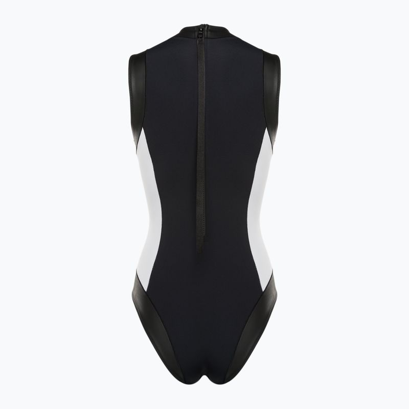 Rip Curl Mirage Ultimate Good 1 Piece 1000 бански костюм от една част в черно и бяло 01FWSW 2
