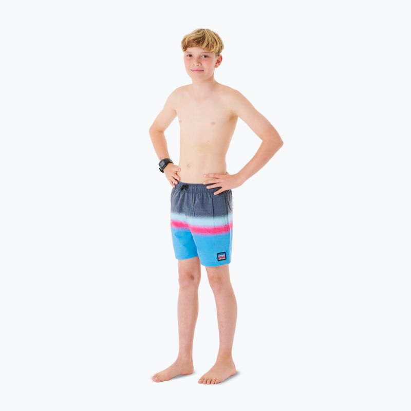 Rip Curl Surf Revival Volley 90 детски къси панталони синьо-сиво 027BBO 2