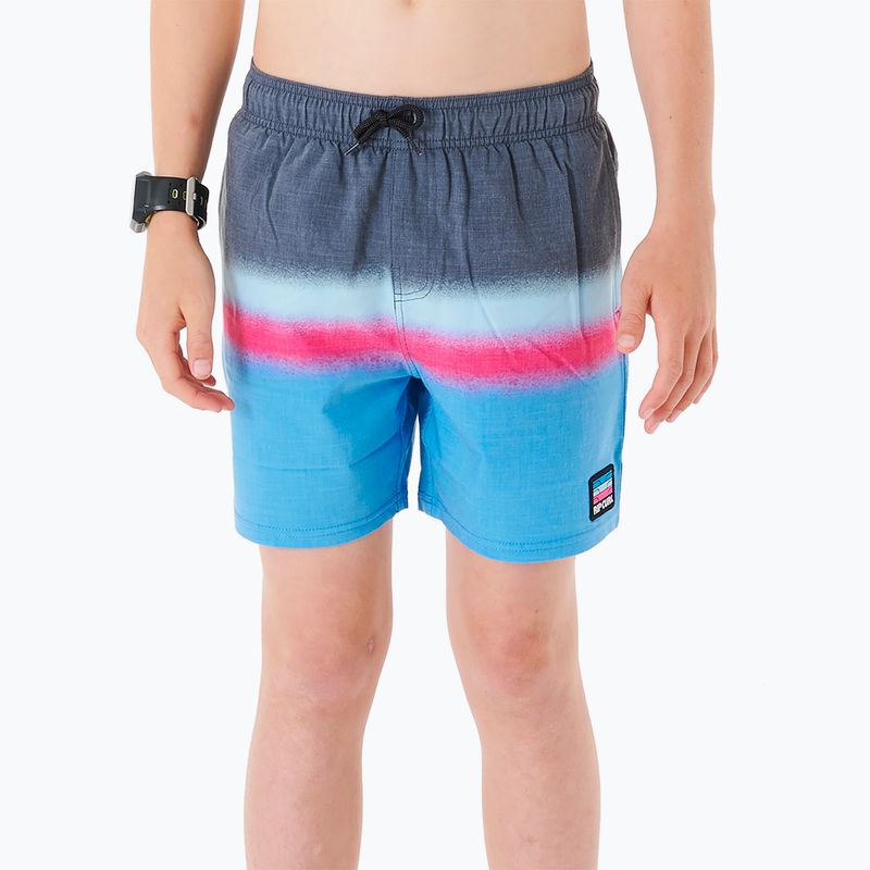 Rip Curl Surf Revival Volley 90 детски къси панталони синьо-сиво 027BBO 4