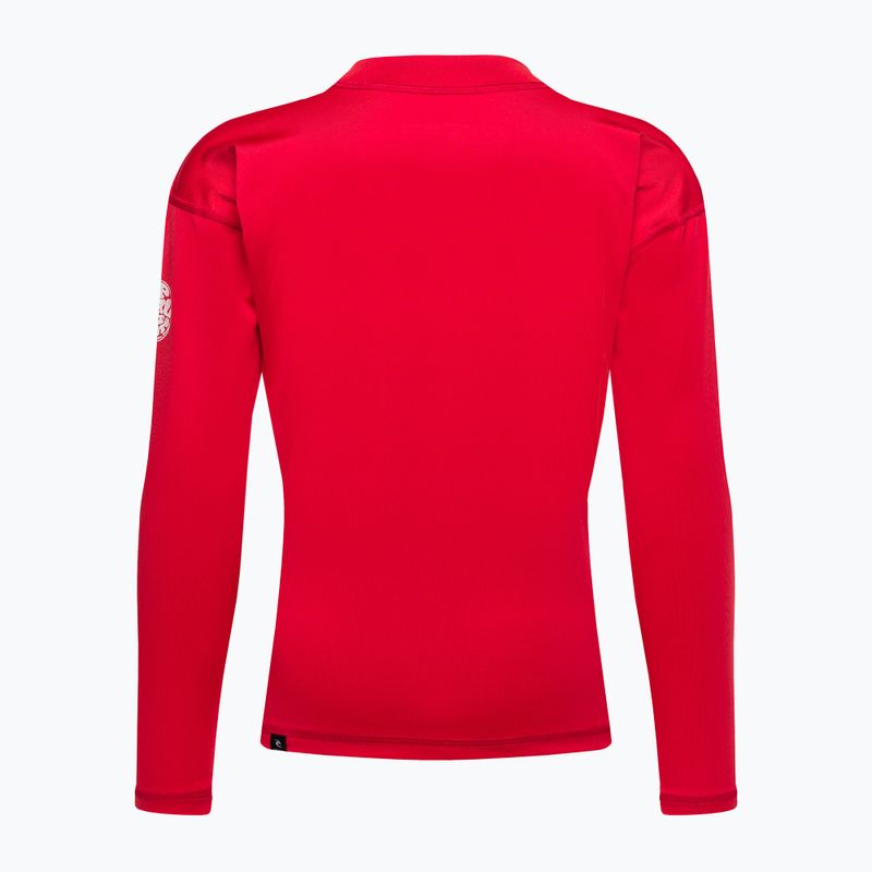 Rip Curl Corps Rash Vest 40 детска блуза за плуване червена 11MBRV 2