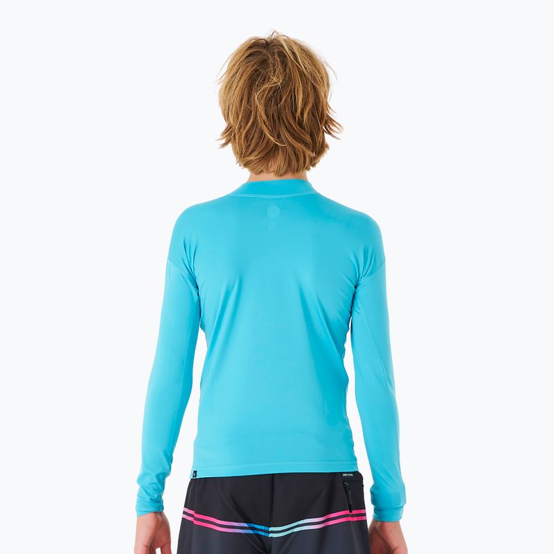 Rip Curl Corps Rash Vest 70 детска тениска за плуване синя 11MBRV 2