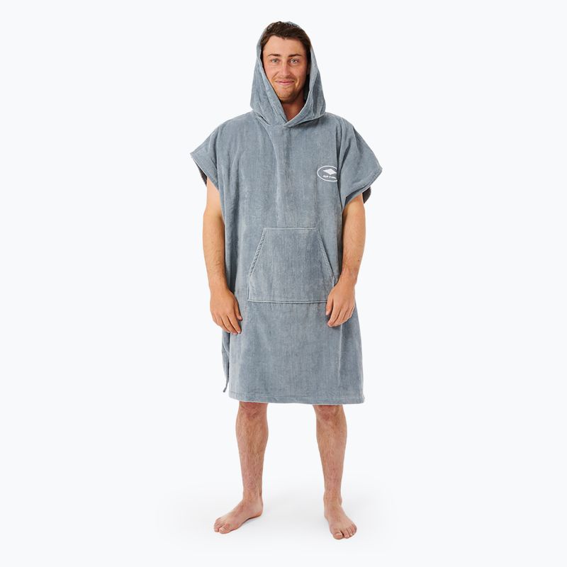 Мъжко пончо Rip Curl Logo Hooded blue