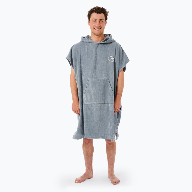 Мъжко пончо Rip Curl Logo Hooded blue 2