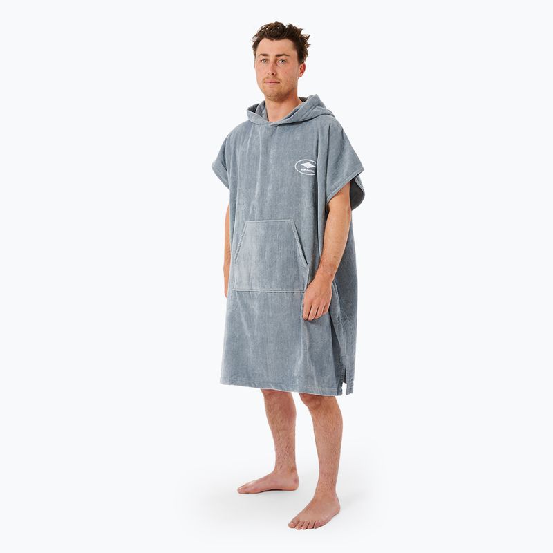 Мъжко пончо Rip Curl Logo Hooded blue 3