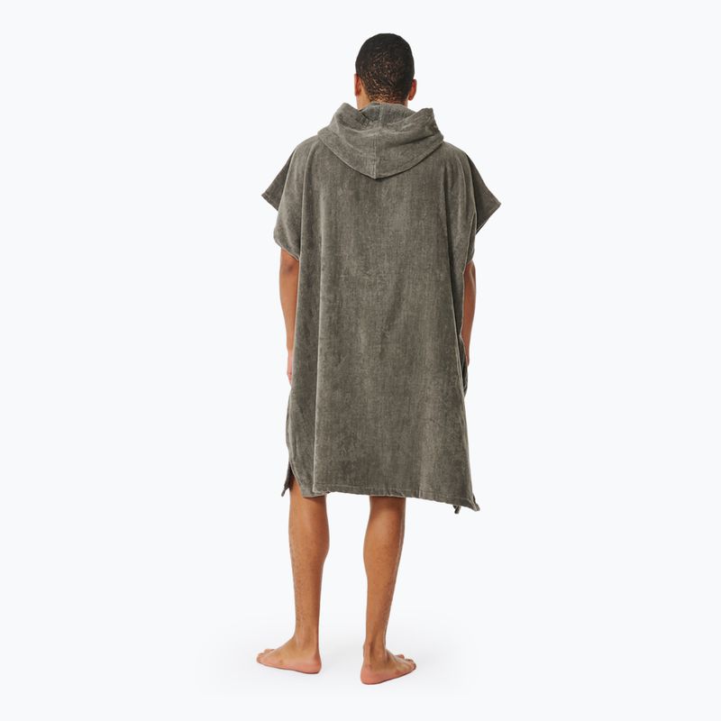 Мъжко пончо Rip Curl Logo Hooded grey 3