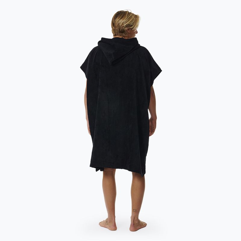 Мъжко пончо Rip Curl Logo Hooded black 3