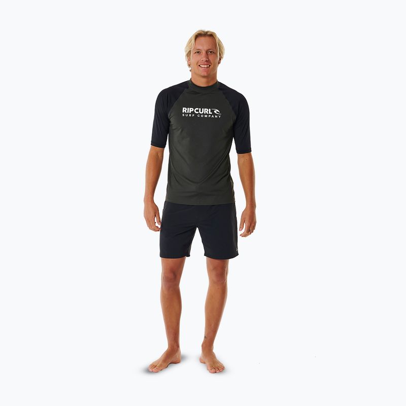 Мъжка банска риза Rip Curl Shock UPF black marle 2