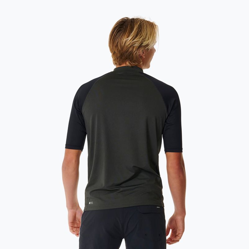 Мъжка банска риза Rip Curl Shock UPF black marle 3