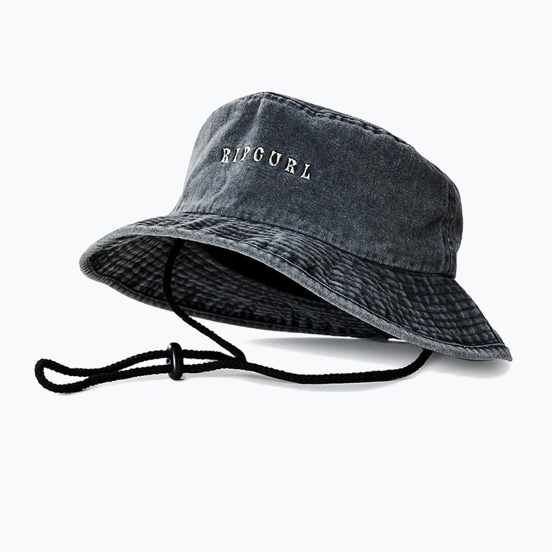 Дамска шапка с периферия Rip Curl Washed UPF Mid Brim washed black 4