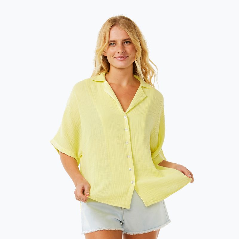 Дамска тениска Rip Curl Premium Surf bright yellow 4
