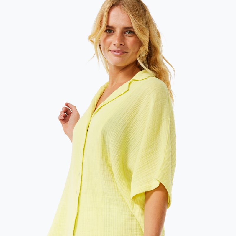 Дамска тениска Rip Curl Premium Surf bright yellow 5