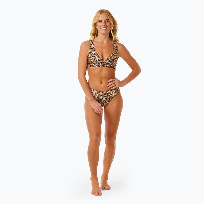Горнище на бански костюм Rip Curl Sea Of Dreams Revo Halter brown 2
