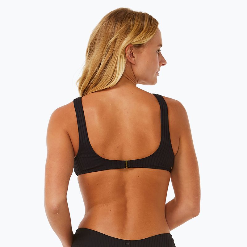 Горнище на бански костюм Rip Curl Premium Surf Bralette black 7