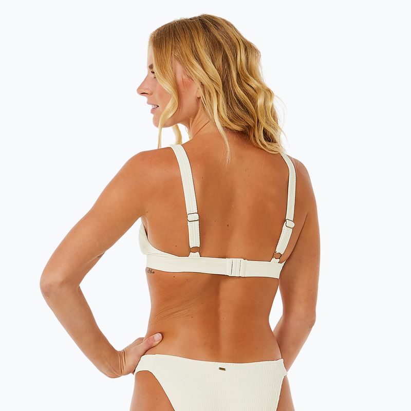 Горнище на бански костюм Rip Curl Dreams Adjustable Halter off white 4