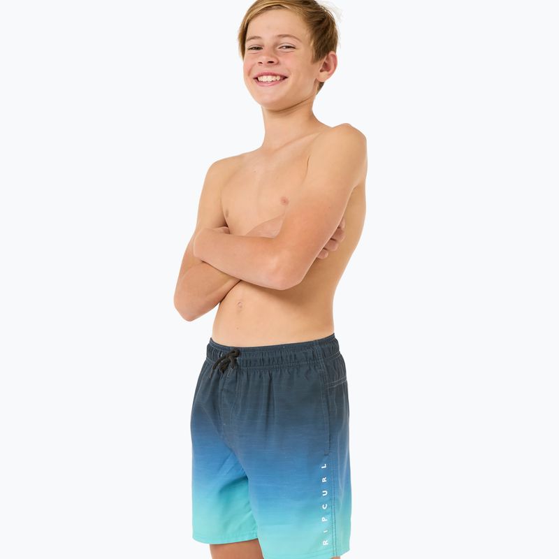 Rip Curl Fade Volley детски къси панталони за плуване vintage navy 4