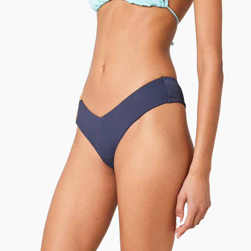 Долнище на бански костюм Rip Curl Block Party Hi Leg Skimpy navy 7