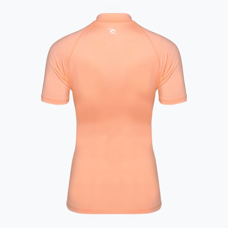 Дамска тениска за плуване Rip Curl Classic Surf Upf Rashguard SS bright peach 2