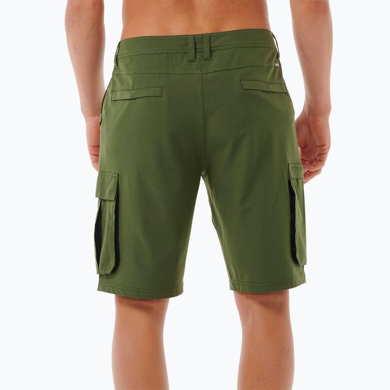 Мъжки къси панталони Rip Curl Boardwalk Classic Surf Cargo dark olive 3