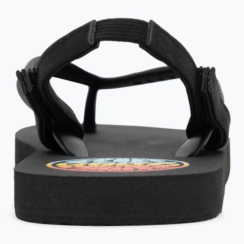 Детски джапанки Rip Curl Wetty Fade Bloom, измити, черни 6
