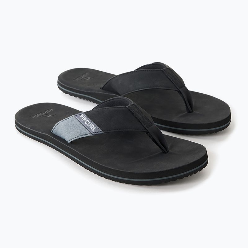 Мъжки джапанки Rip Curl Oxford Bloom black/grey 2