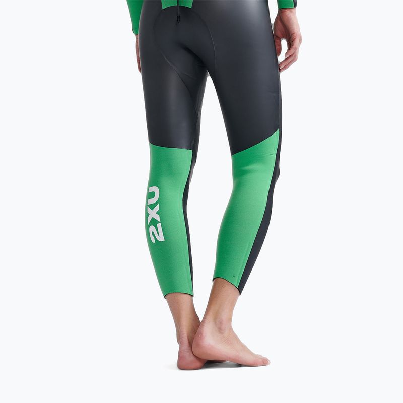 Дамски неопренов костюм за триатлон 2XU Propel Openwater black/bright green 10