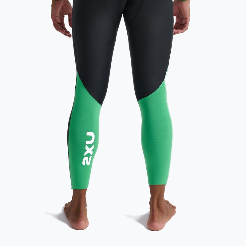 Мъжки спортен костюм за триатлон 2XU Propel Openwater black/bright green 8