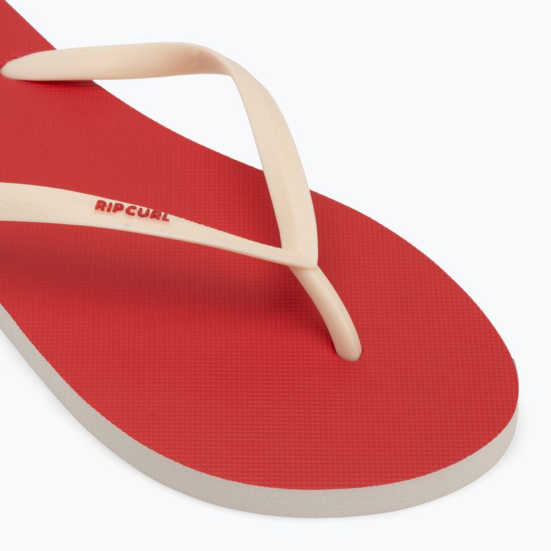 Дамски джапанки Rip Curl Bondi Bloom hibiscus red 7