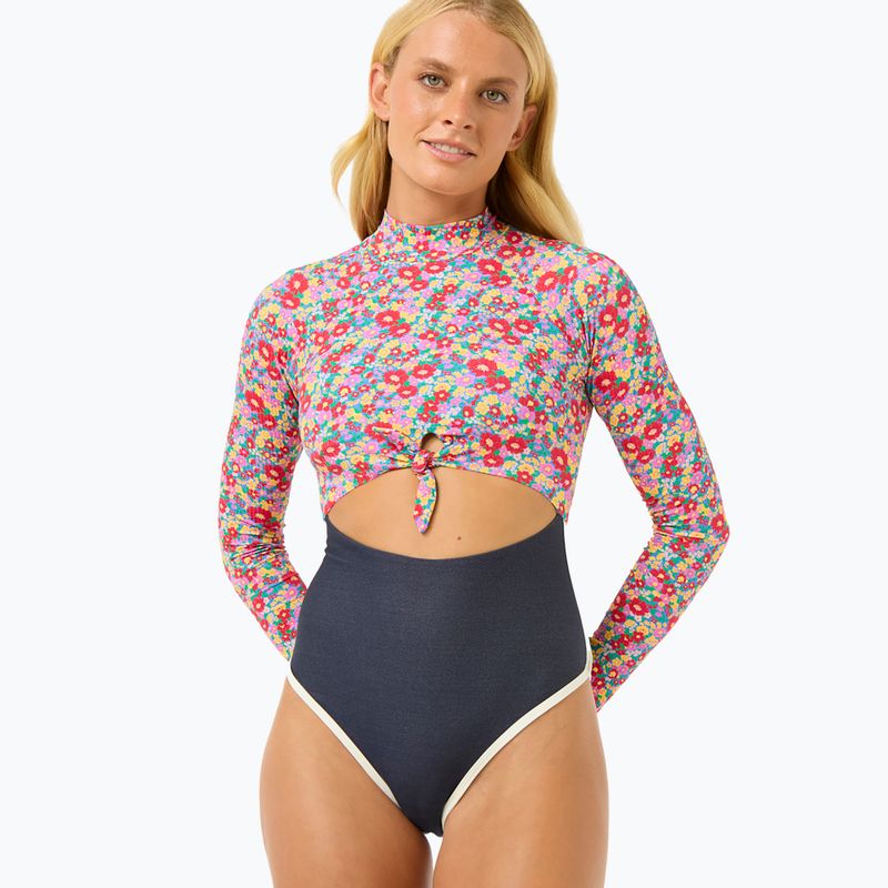 Rip Curl дамски бански костюм от една част Las Flores Surf Suit многоцветен