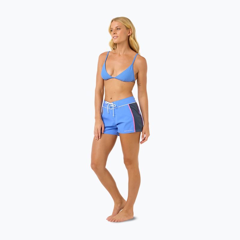 Дамски бански шорти Rip Curl Las Dalias Performance 3", сини 2